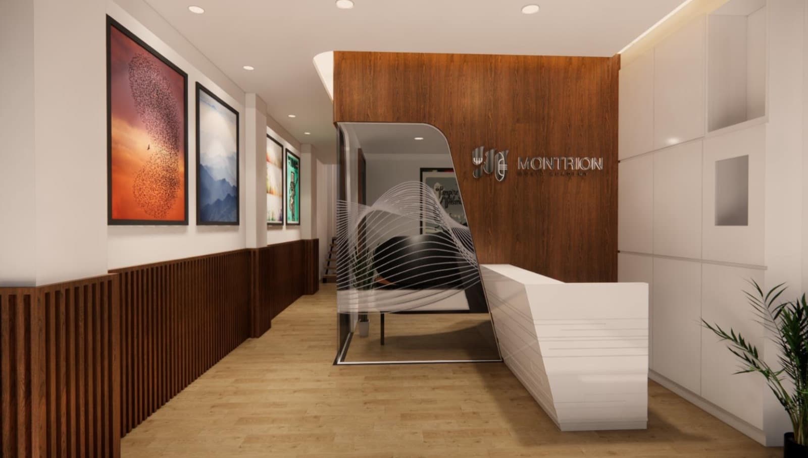 Montrion lobby